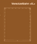 Viereckzeltbahn XL, 165 x 207 cm