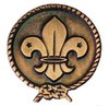 World Scout Copper Pin
