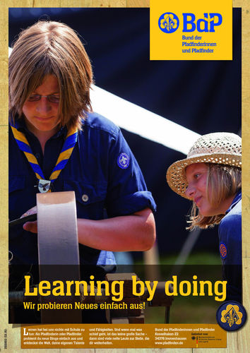 Poster, "Learning by doing"